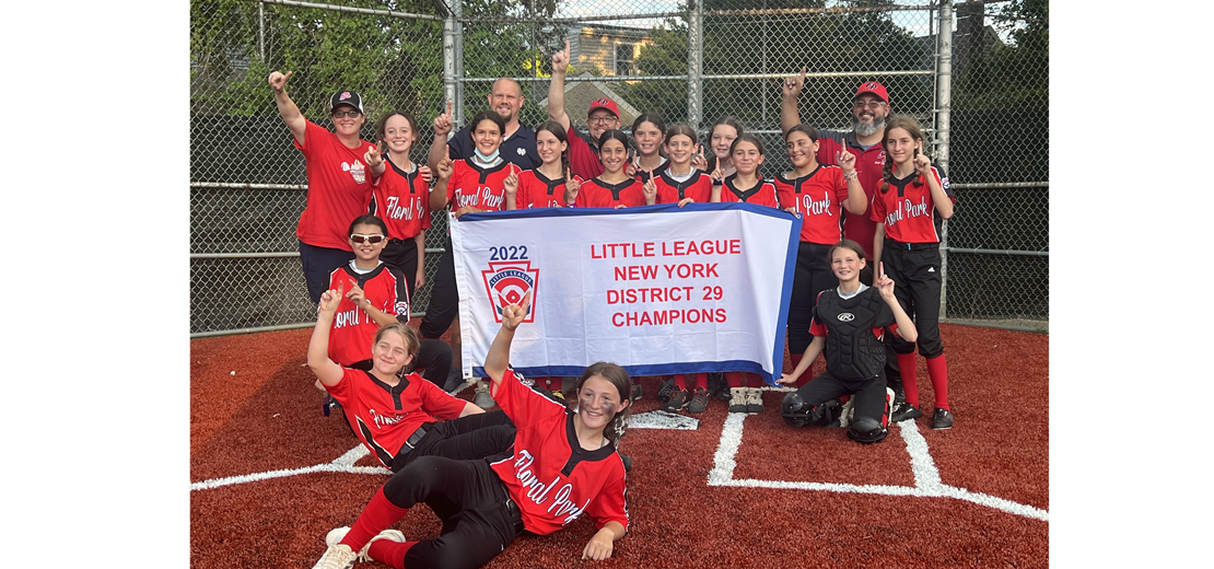 12U Softball District 29 Champions
